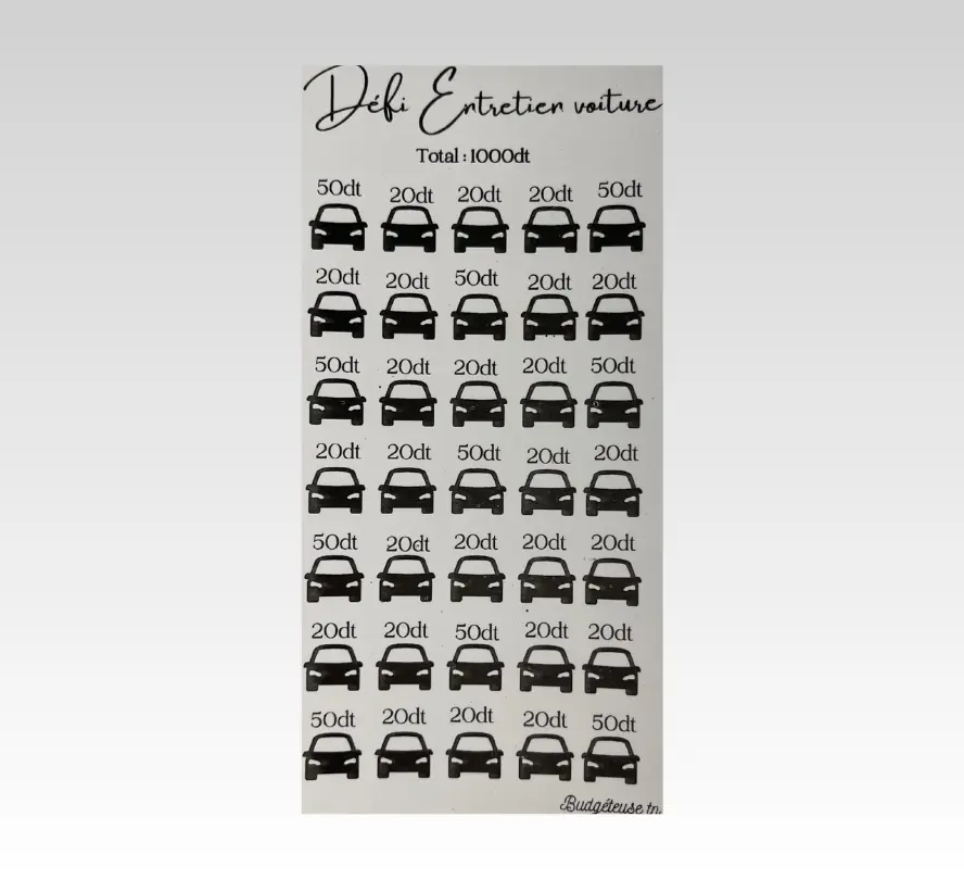 Défi Entretien Voiture