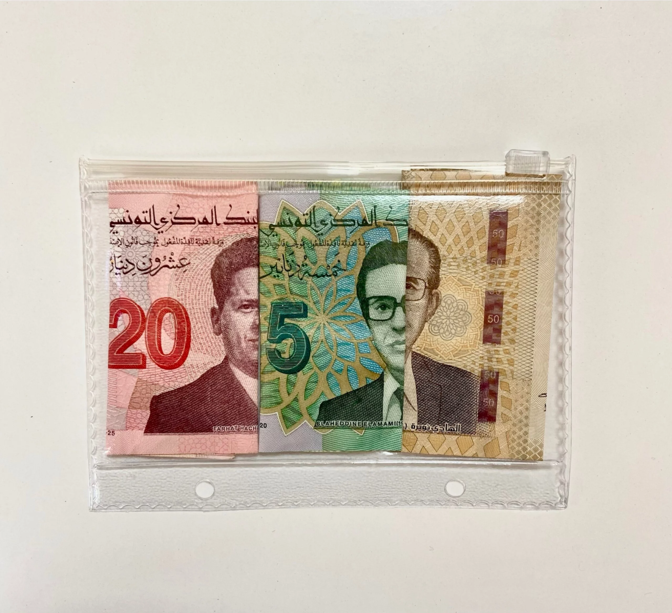 Mini Pochette à Zip A7